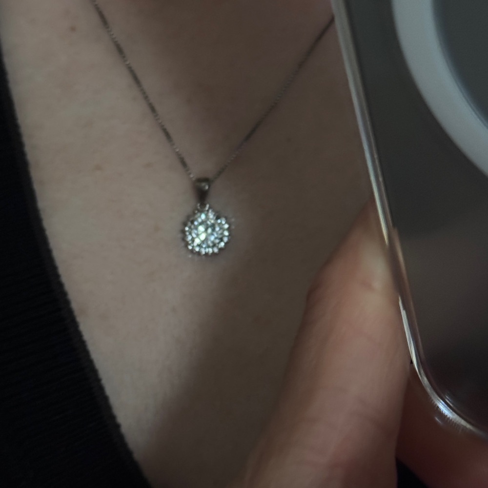 925 Silver Necklace with Pendant - Picture 3 of 8
